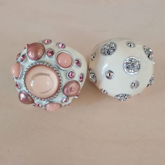 Jewelry - 2 Enameled Rings